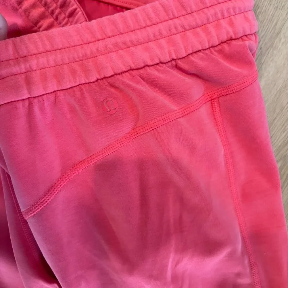 ** Lululemon athletica Softstreme high Rise pants Desert Rose pink size 16